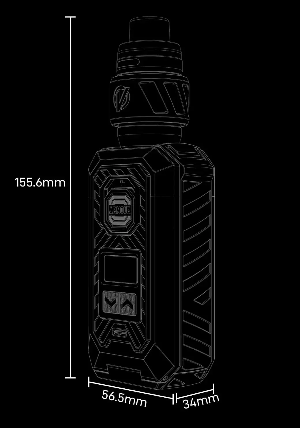 SMOK Spaceman SP40000 battery life test