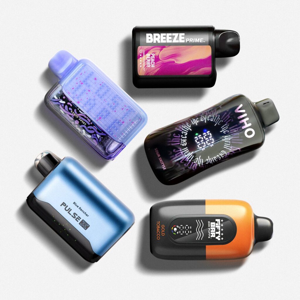 rechargeable disposable vape brands
