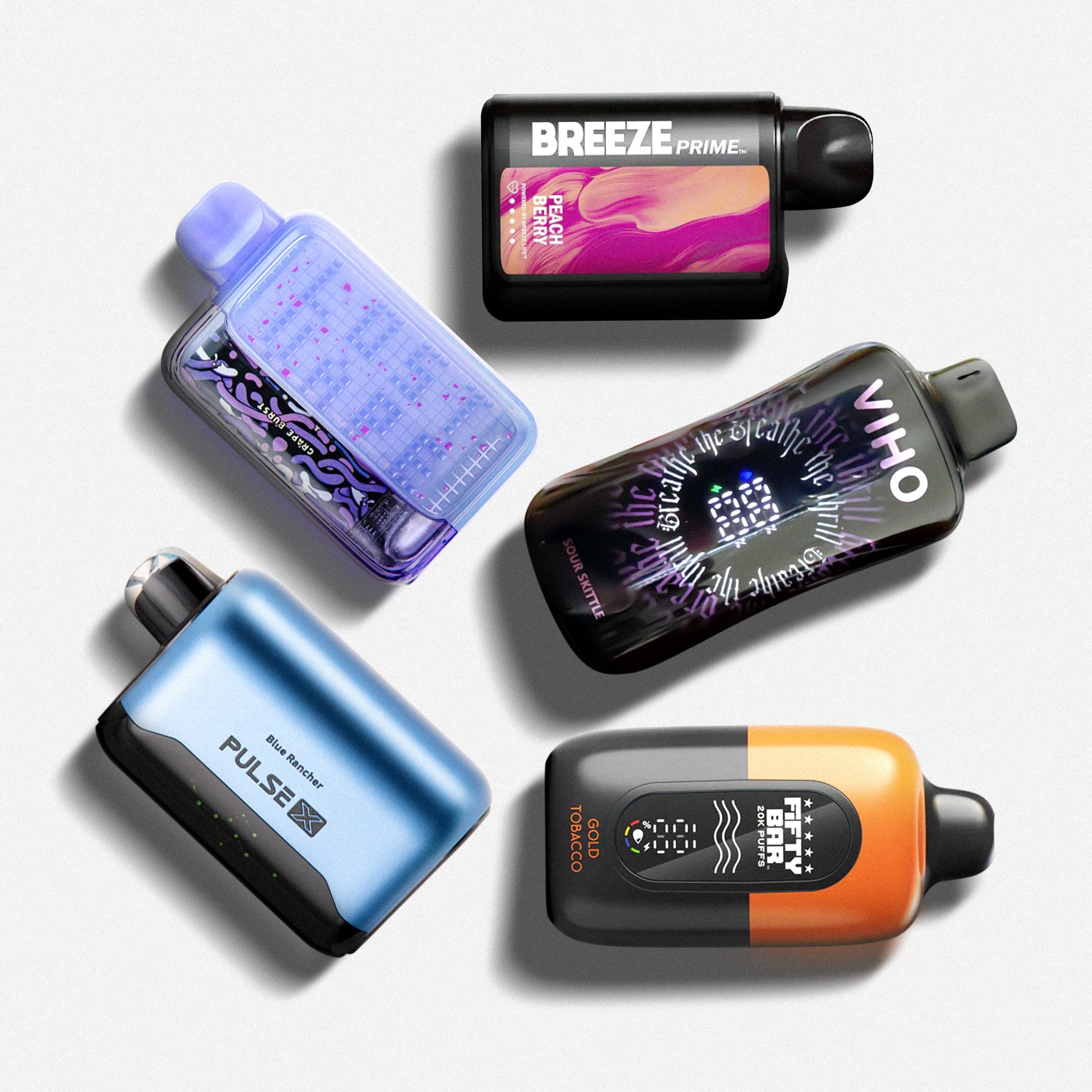 rechargeable disposable vape brands