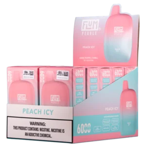 Flum Peach Icy FLUM Pebble