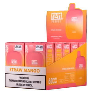 Flum Straw Mango FLUM Pebble