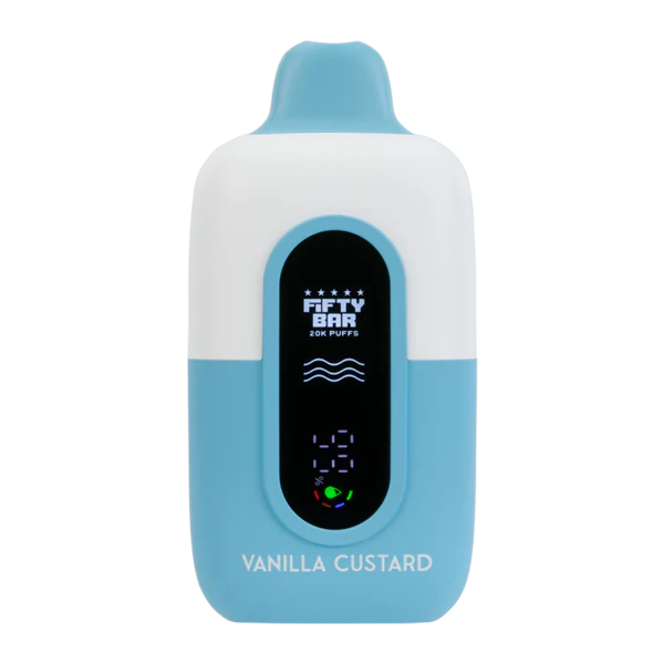 Vanilla Custard Fifty Bar 20K (Nixodine)