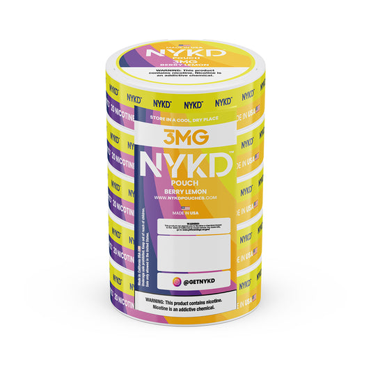 NYKD POUCH Berry Lemon | 5-Pack Sleeve